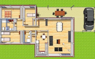 Planos de casas modulares y propietarios felices, la simbiosis perfecta